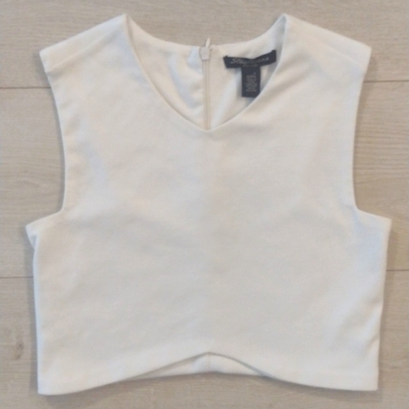 🆕NEON Ribbed Stretch, GARAGE Lace & Zipper Back SWS Crop Tanks & Top!! - Picture 3 of 8